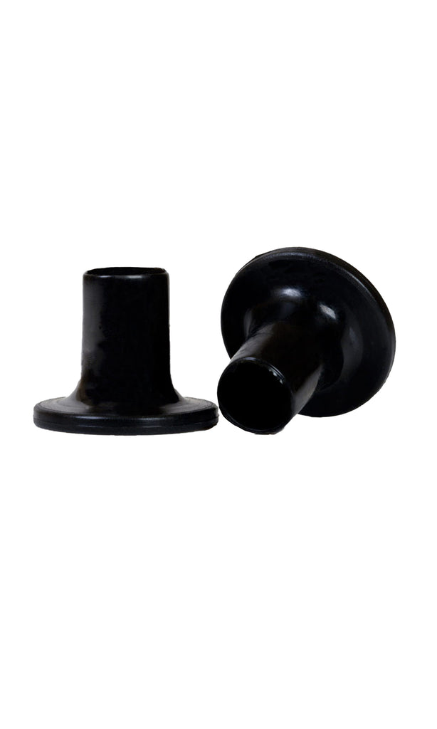 Heel Stoppers Black - Heel Protection For Grass & Gravel - Fab Frocks