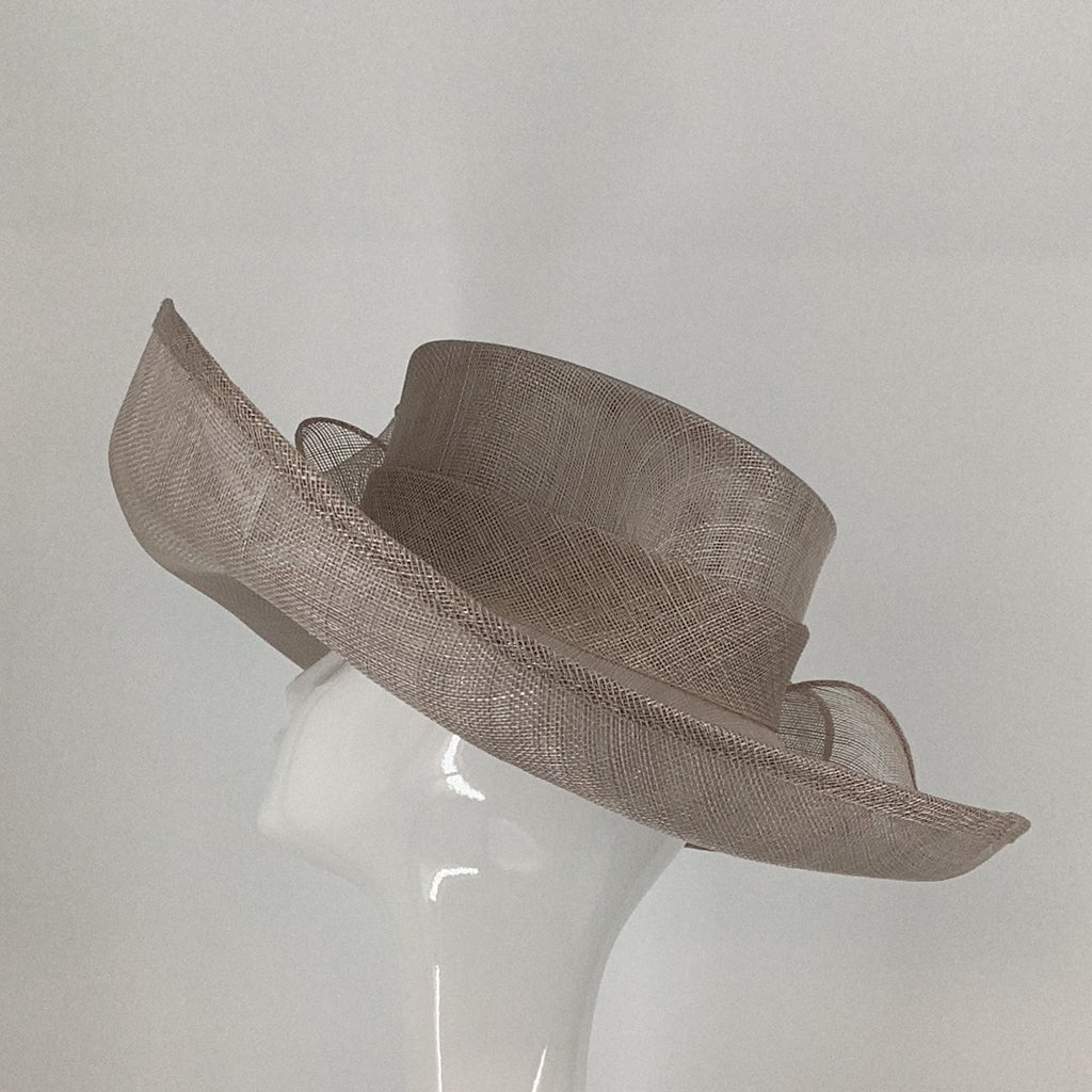 Fischer's Accessories BL5110 Pearl Grey Hat (17) - Fab Frocks