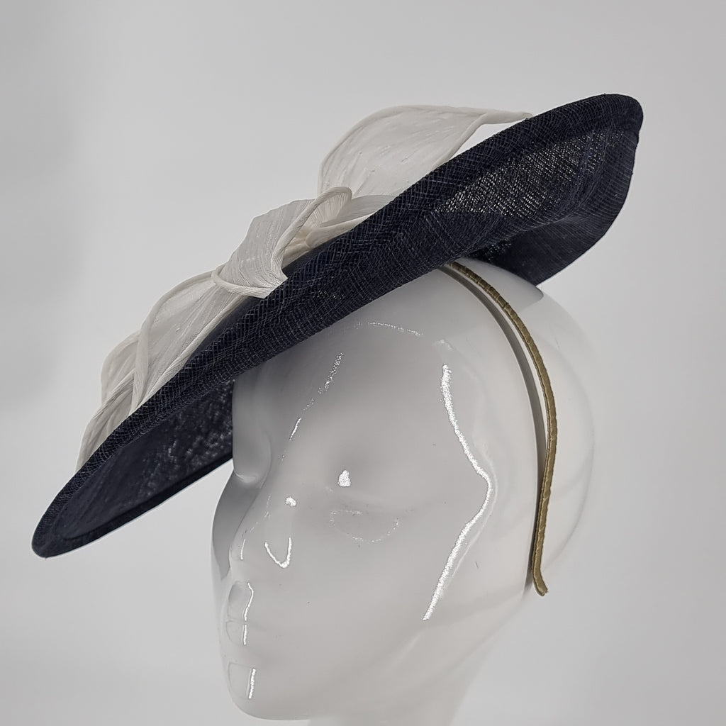 Failsworth 9504 Navy Off White Hatinator (5) - Fab Frocks