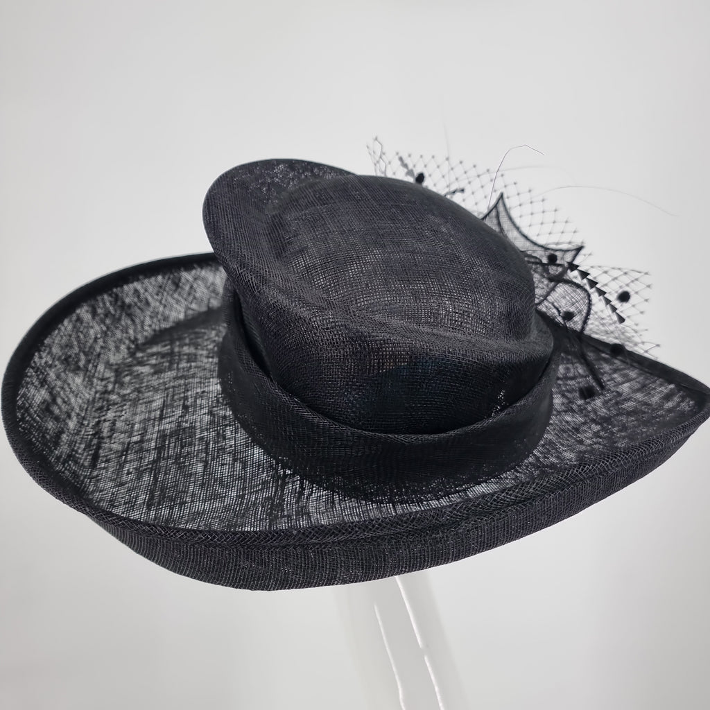 Max & Ellie ML16-MH1 Black Hat (3) - Fab Frocks