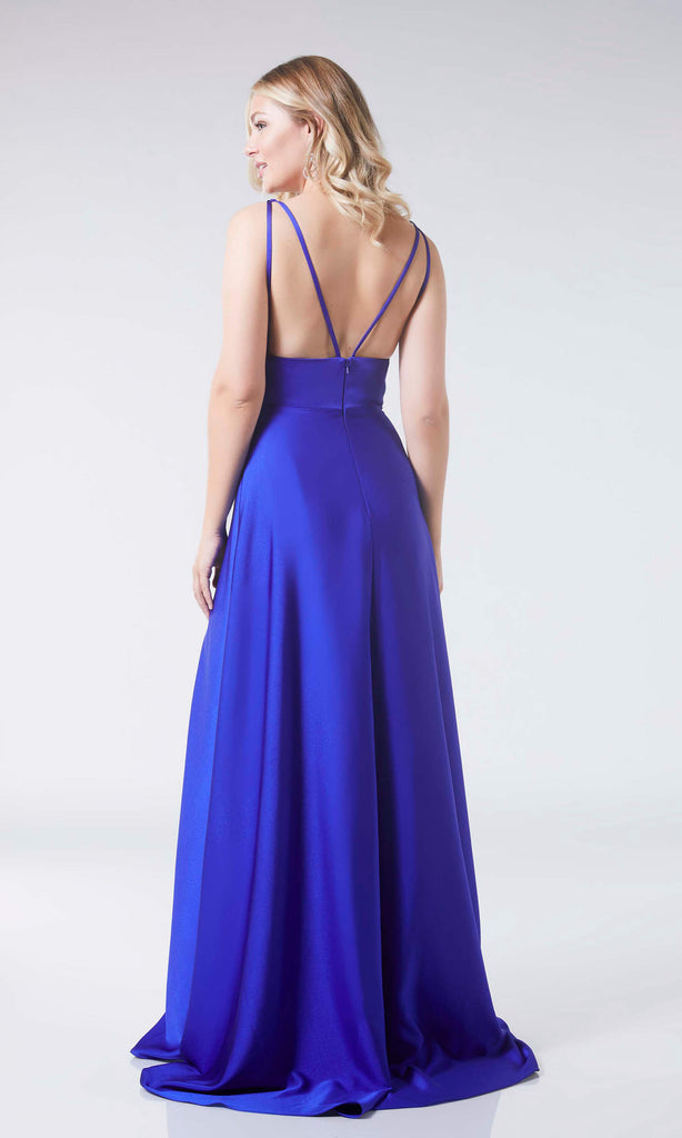 Tiffanys Farrah Dark Red - Fab Frocks