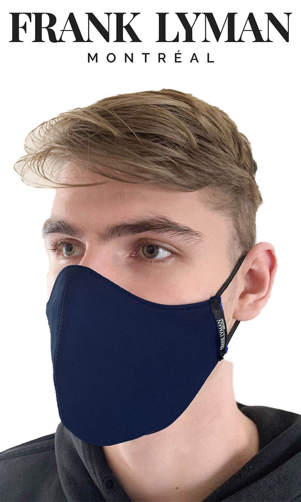 Frank Lyman Non-Medical Face Mask Navy - Fab Frocks