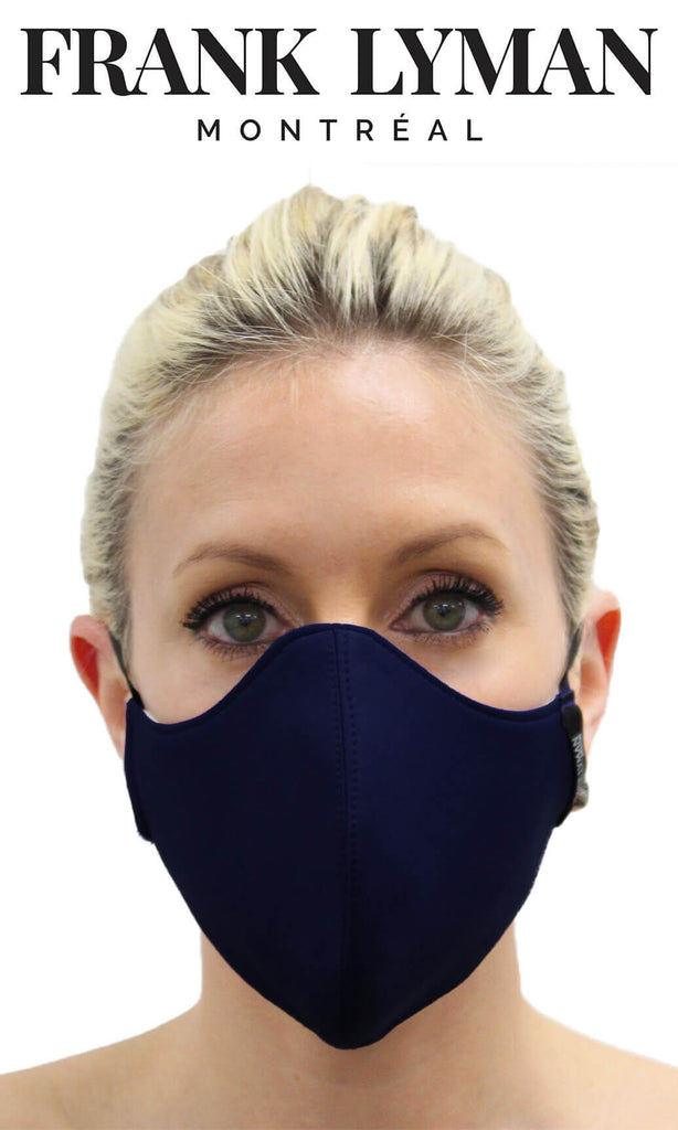 Frank Lyman Non-Medical Face Mask Navy - Fab Frocks