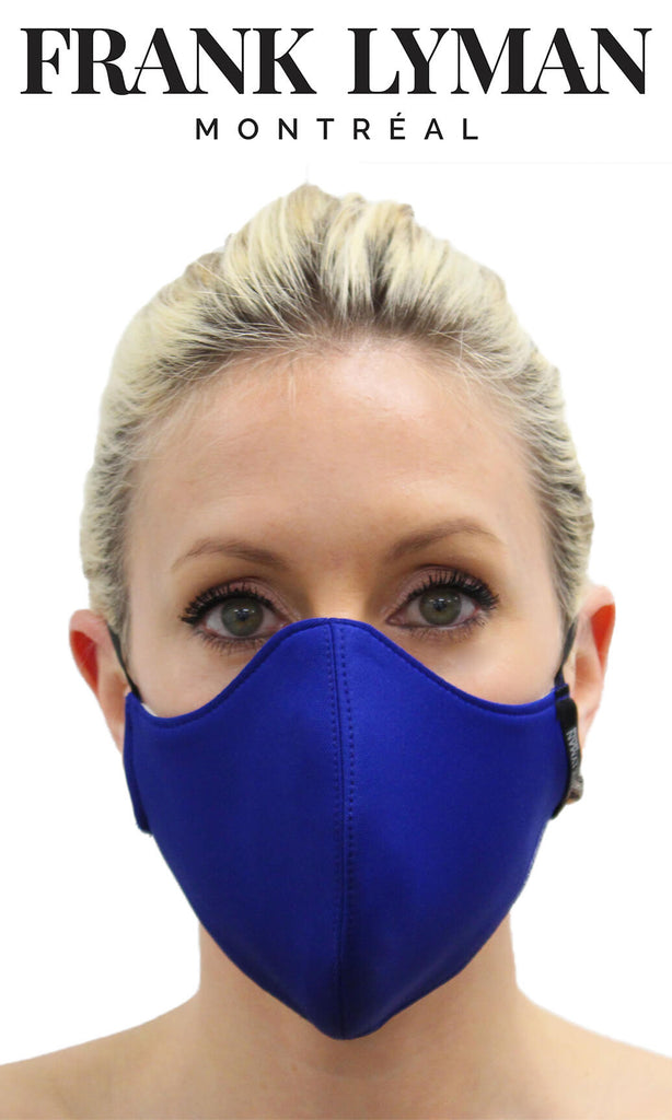 Frank Lyman Non-Medical Face Mask Royal Blue - Fab Frocks