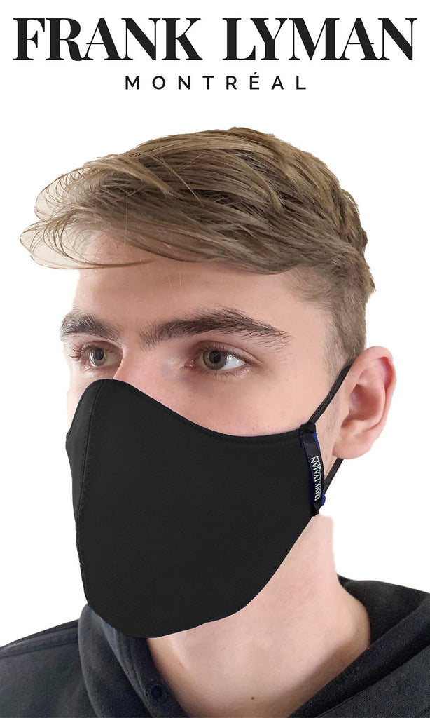 Frank Lyman Non-Medical Face Mask Black - Fab Frocks