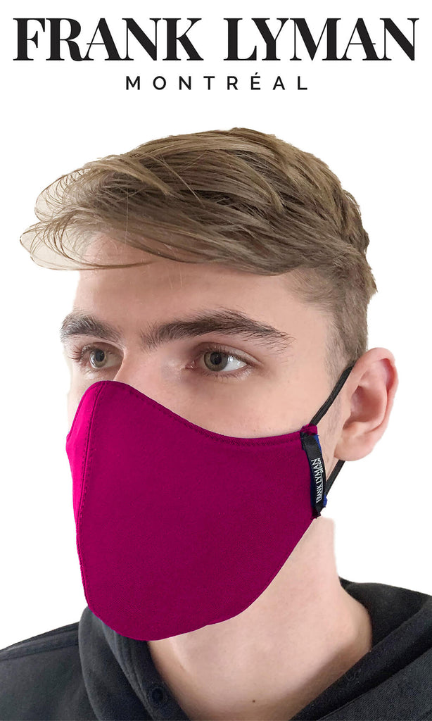 Frank Lyman Non-Medical Face Mask Fuchsia Pink - Fab Frocks