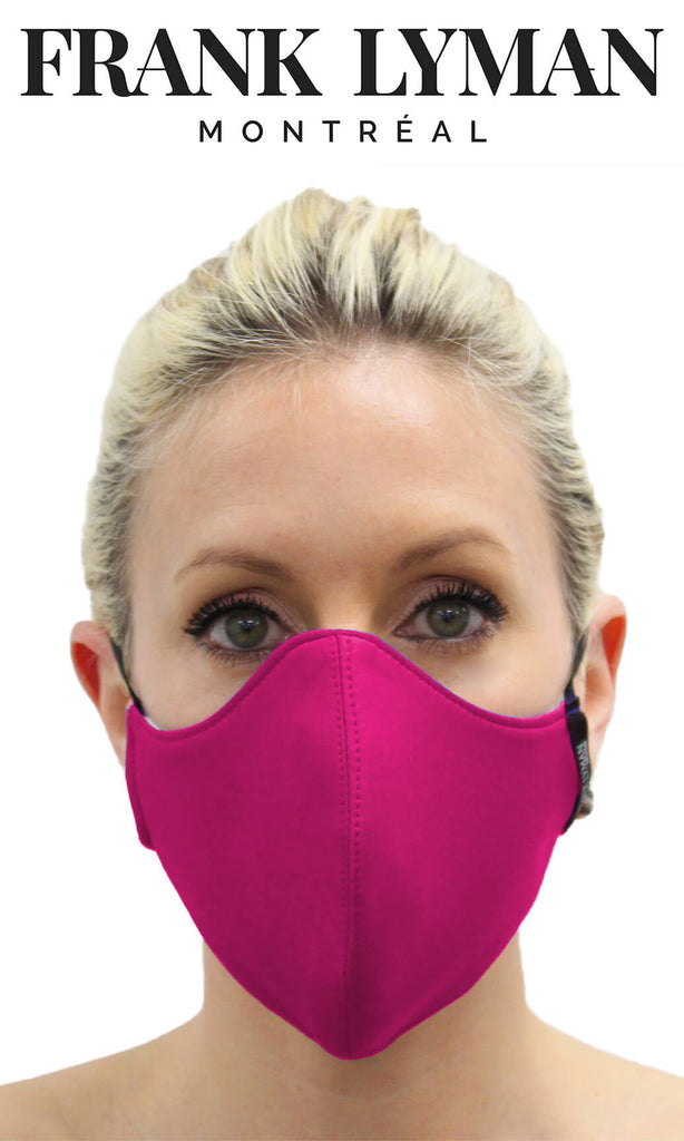 Frank Lyman Non-Medical Face Mask Fuchsia Pink - Fab Frocks