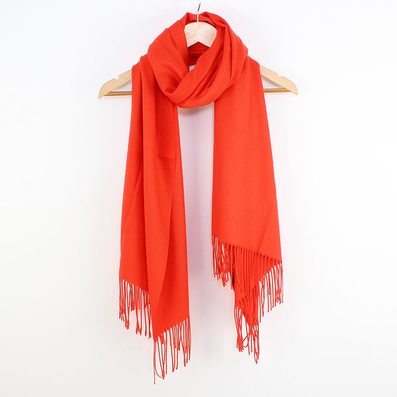 Georgia Pashmina Burnt Orange Tilley & Grace - Fab Frocks