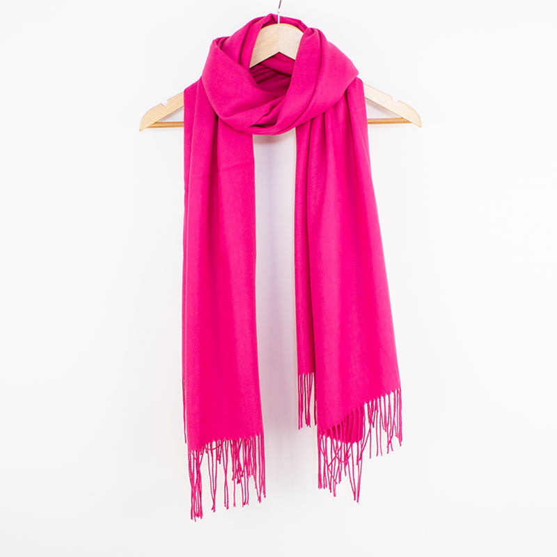 Georgia Pashmina Fucshia Tilley & Grace - Fab Frocks