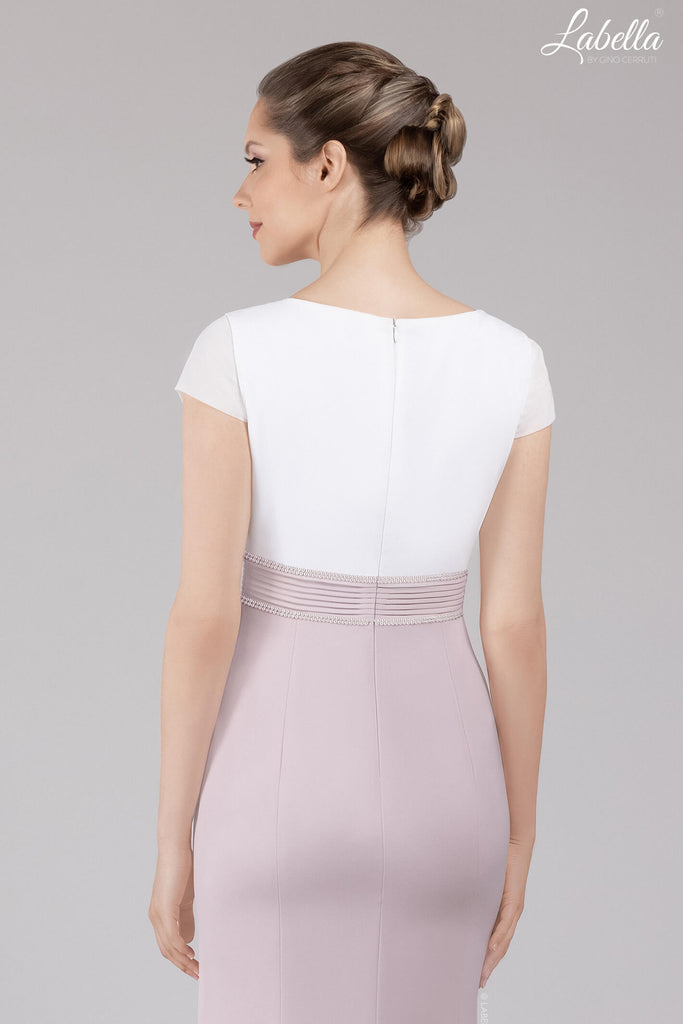 Gino Cerruti Labella 3131H Light Old Rose Dress & Bolero - Fab Frocks Boutique