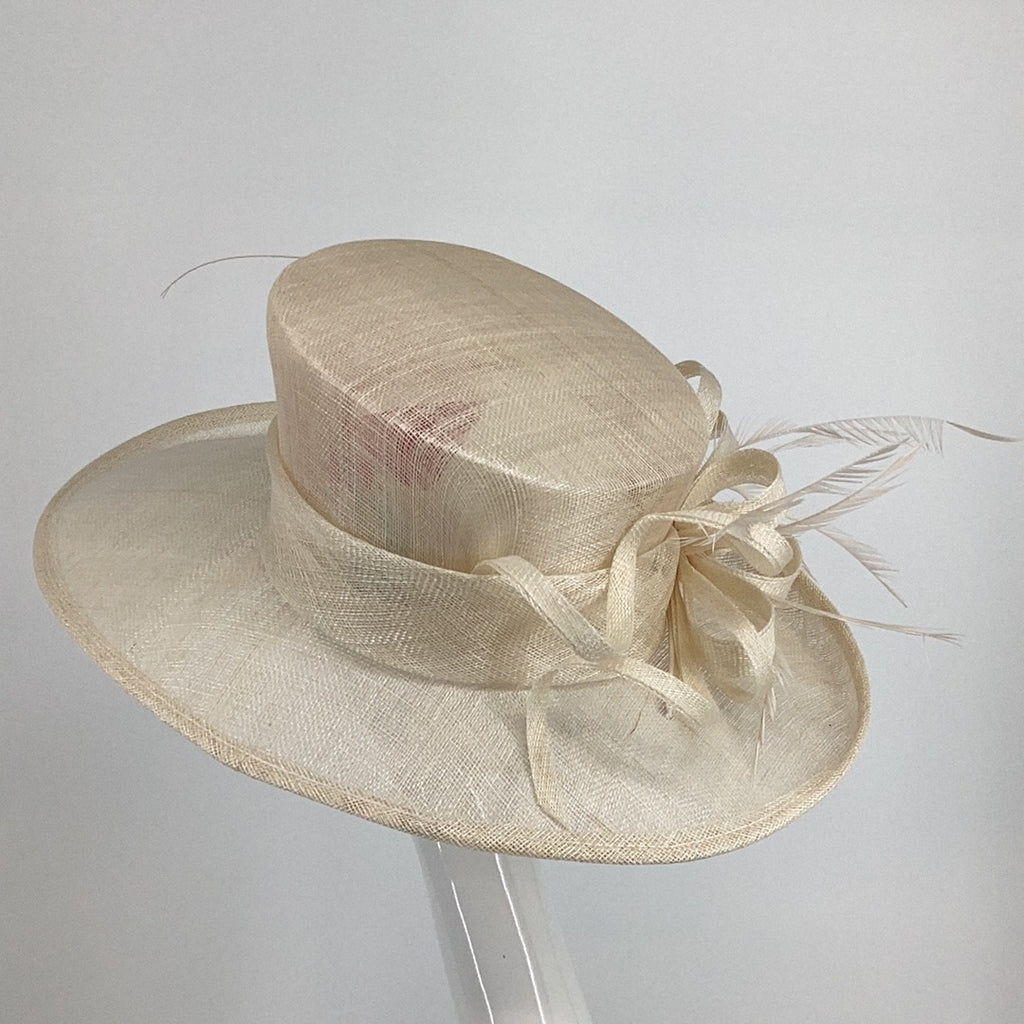 Max & Ellie ML13-AH1 Ivory Hat (14) - Fab Frocks