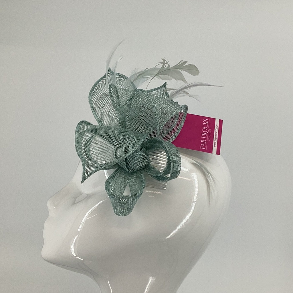 Max & Ellie ML13-AF3 Peppermint Fascinator (3) - Fab Frocks