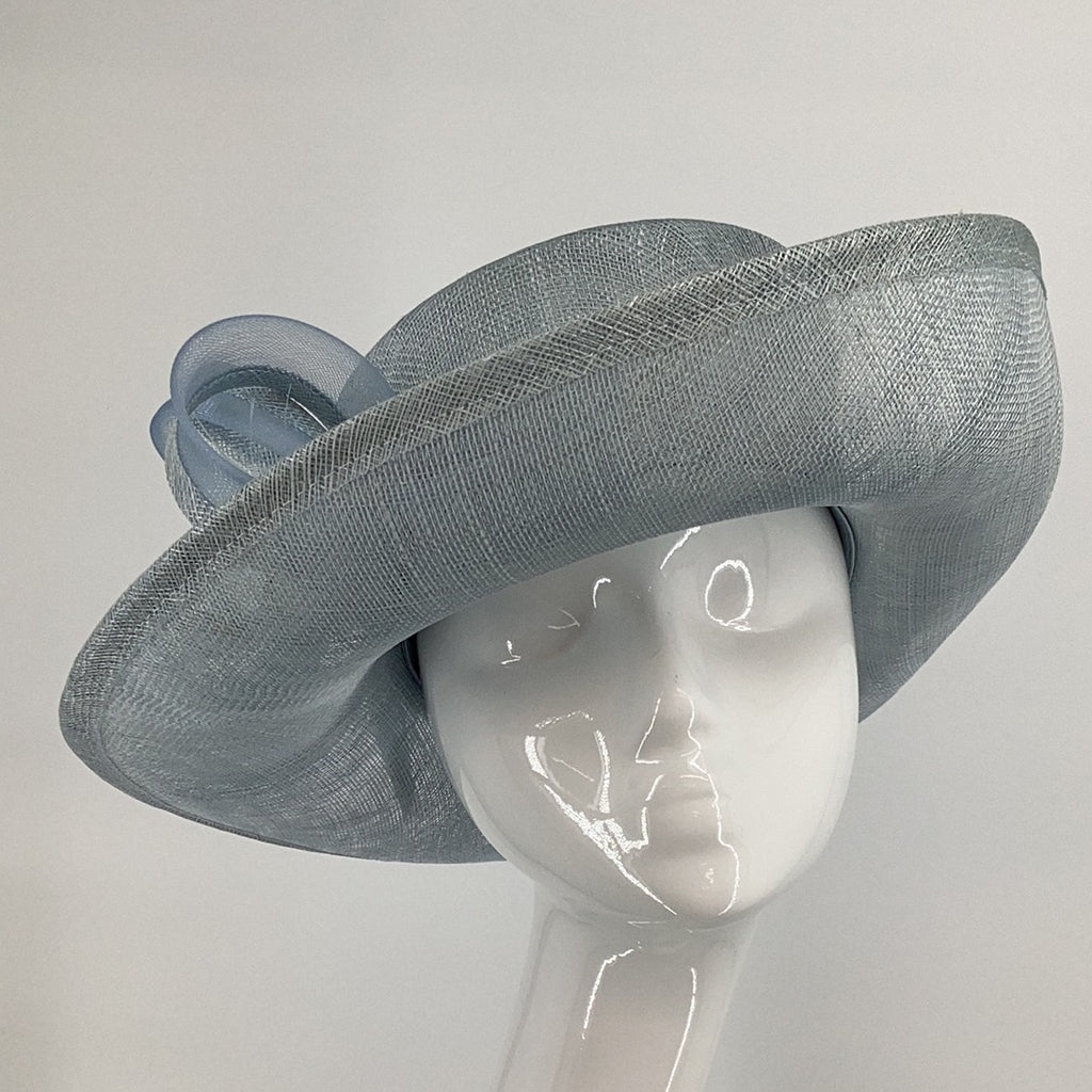 BL5159 Sky Blue Fischer Accessories Hat (11) - Fab Frocks