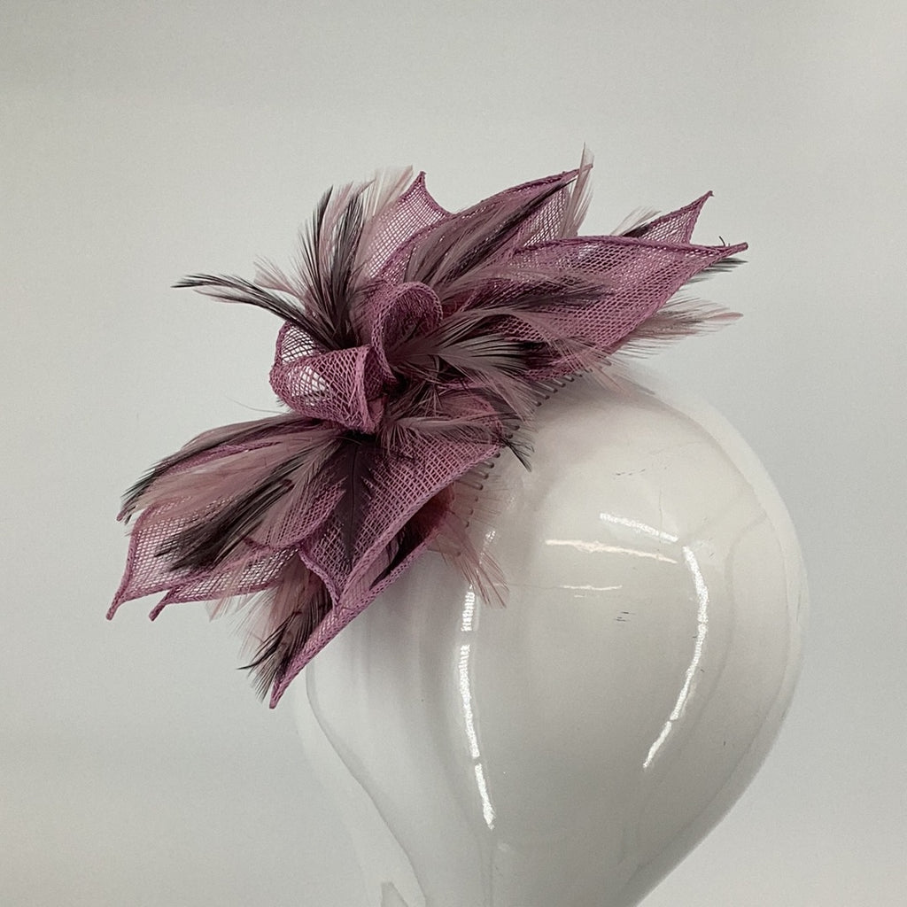 Fab Frocks FF140 Pink Fascinator (14) - Fab Frocks