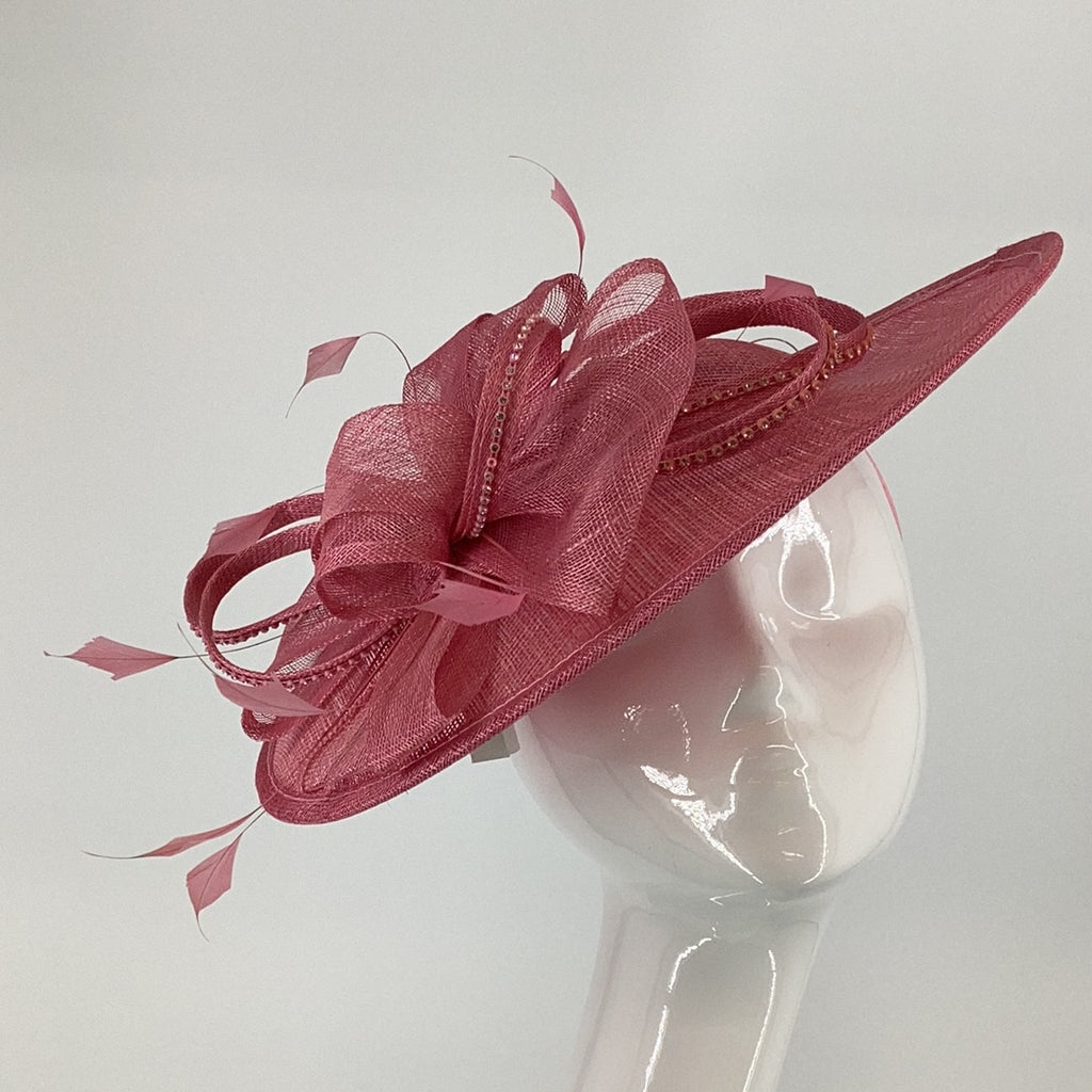 Fischers BL1109 Coral Fascinator (11) - Fab Frocks