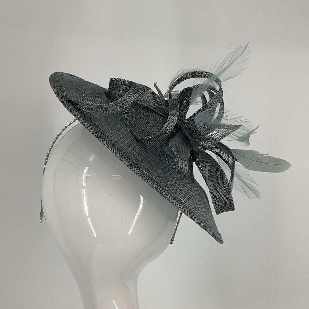 Max & Ellie ML13-AD2 Duck Egg Blue Fascinator (12) - Fab Frocks