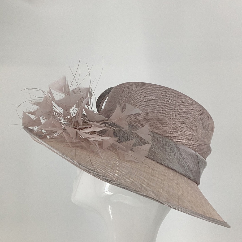 Inspirato ISC100 Taupe Hat (17) - Fab Frocks