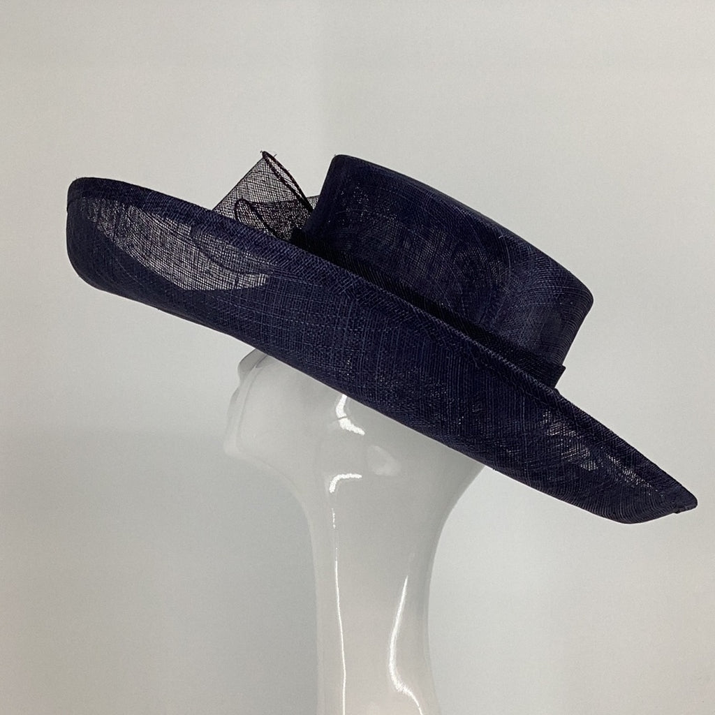 Fischers Accessories BL5110 Navy Hat (11) - Fab Frocks