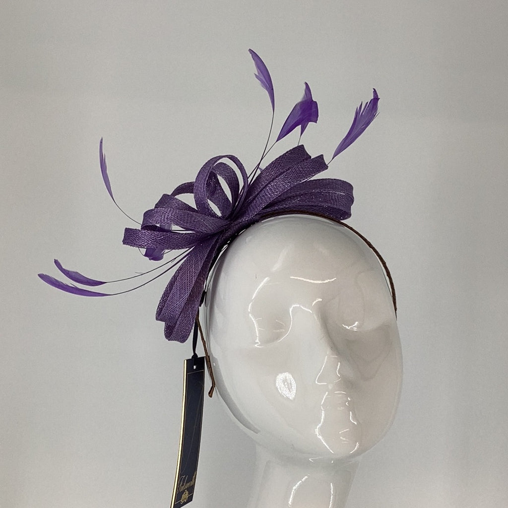 Failsworth 9120 Viola Mauve Fascinator (21) - Fab Frocks