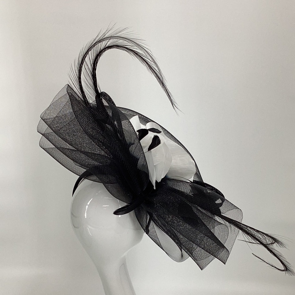 Snoxell SG0293 Black & Whit Hatinator (16) - Fab Frocks