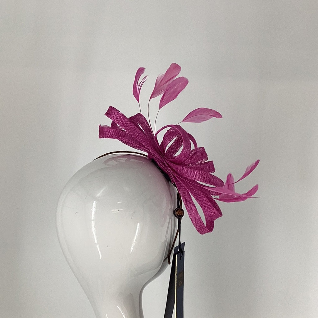 Failsworth 9120 Fucshia Pink Fascinator (21) - Fab Frocks