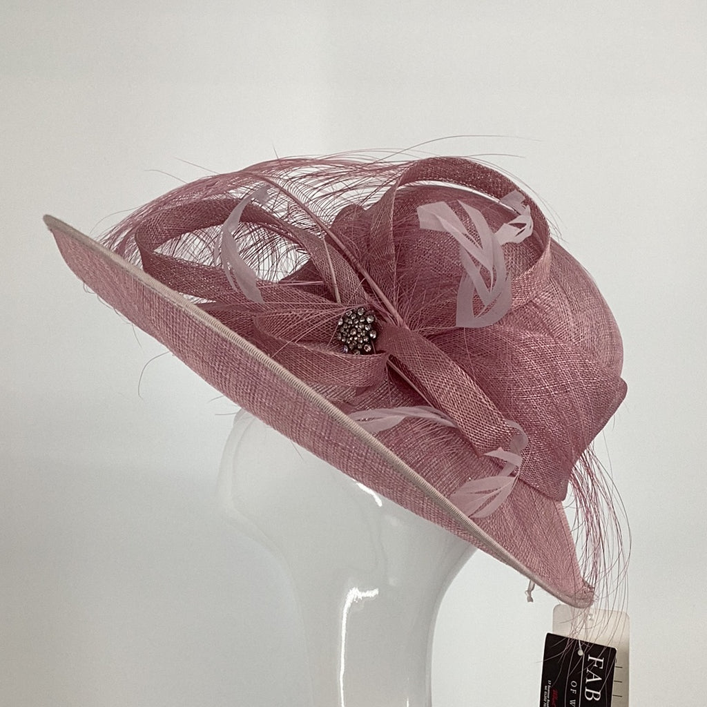 Failsworth Millinery 7841 Orchid Pink Hat (10) - Fab Frocks