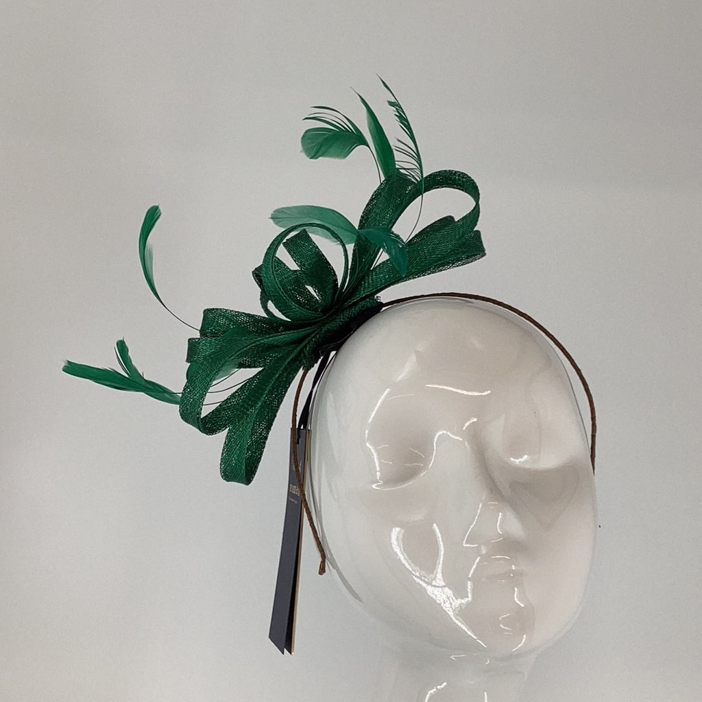 Failsworth 9120 Emerald Green Fascinator (21) - Fab Frocks