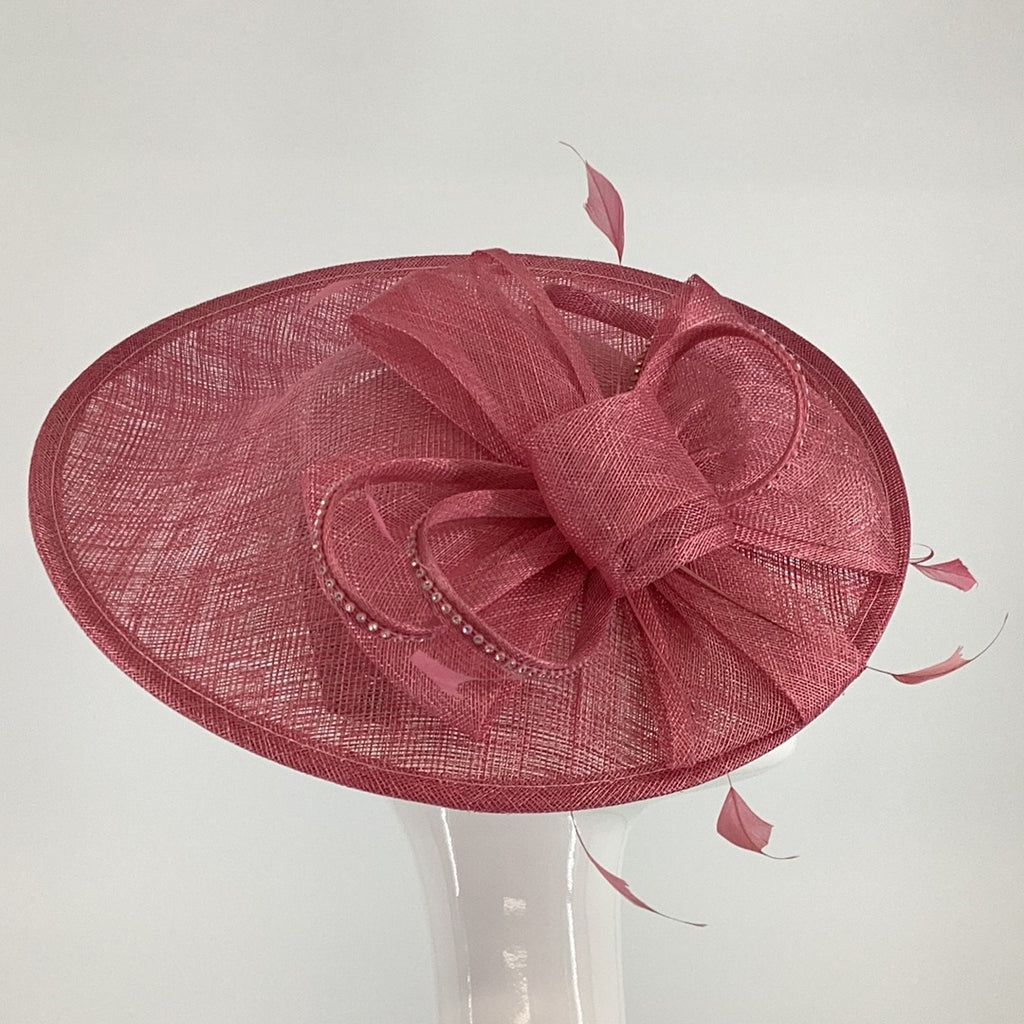 Fischers BL1109 Coral Fascinator (11) - Fab Frocks