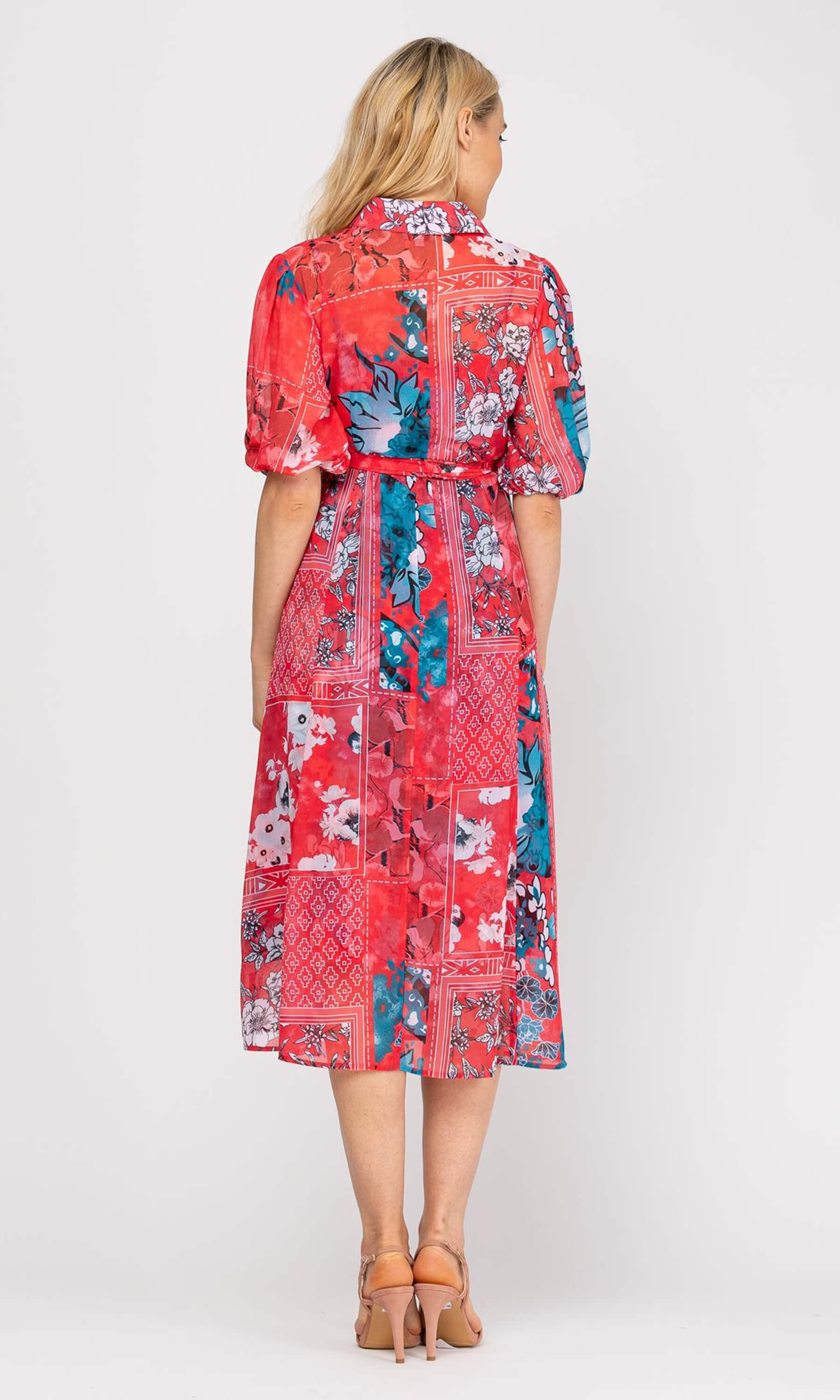Chiffon blouse dress cheap